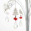 Christmas Tree Crystal Suncatcher  