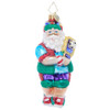 Radko Pickleball Pro Santa Ornament