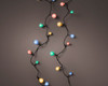LED Multi Cherry 120 Count Light Set 30 ft. with Black Wire
