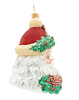 Radko Woodland Wishes Santa Ornament