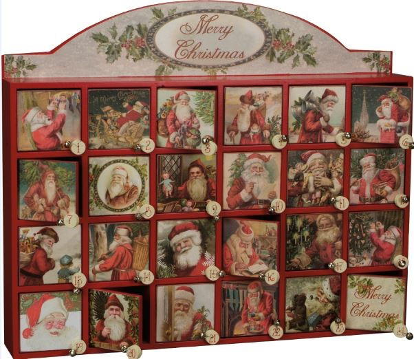 Primitives by Kathy Christmas Countdown Box