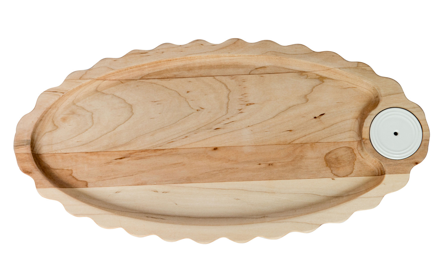 JK Adams Nora Fleming Scalloped Tray - Thumbnail 3