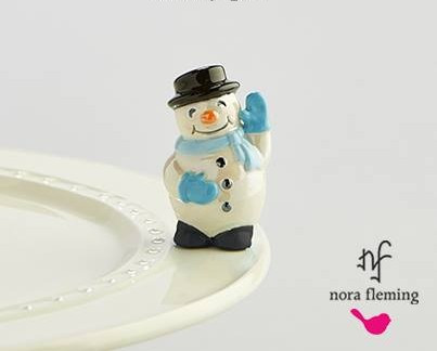 Nora Fleming Snowman Mini, frosty pal
