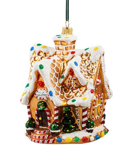 Huras Family Mrs Claus' Gingerbread Bakery Ornament
