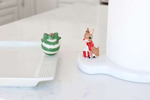 Nora Fleming Pinstripes Melamine Paper Towel Holder