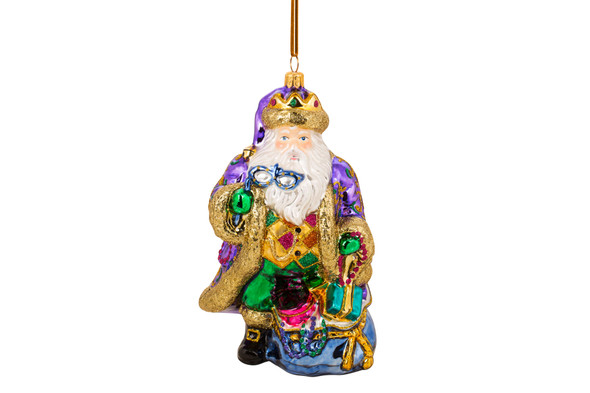 Huras Family Santa's Ready for Carnival Ornament