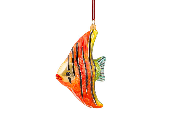Huras Family Scalar Fish Ornament   