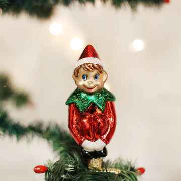 Old World Christmas Pixie With Clip Ornament 