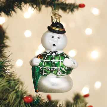 Old World Sam The Snowman Ornament 