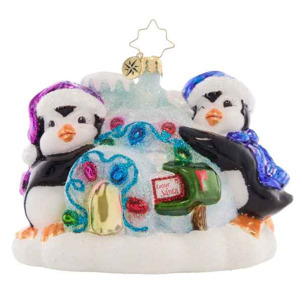 Radko Welcome Home Igloo Ornament