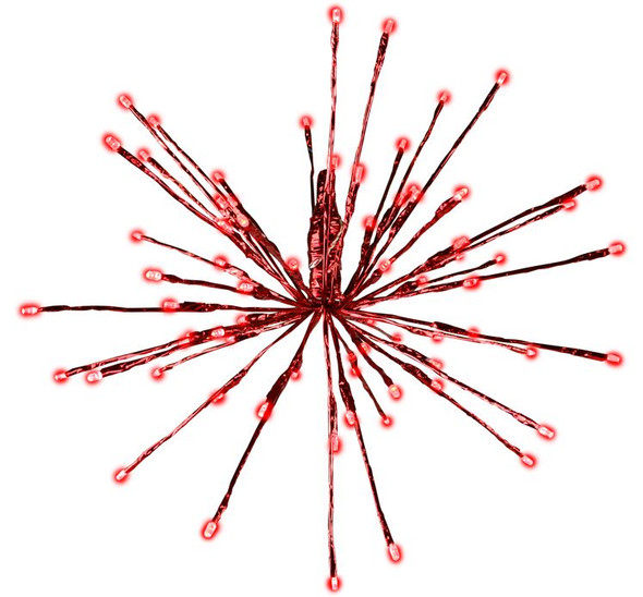 LED 3D Red on Red Radiant Blast 24"  