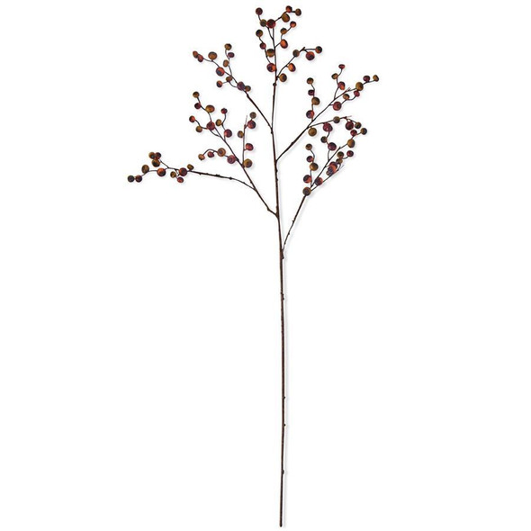 Orange Flame Berry Spray 36"