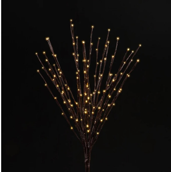 LED Light Burst Warm White w/Twinkle Bulbs 36"