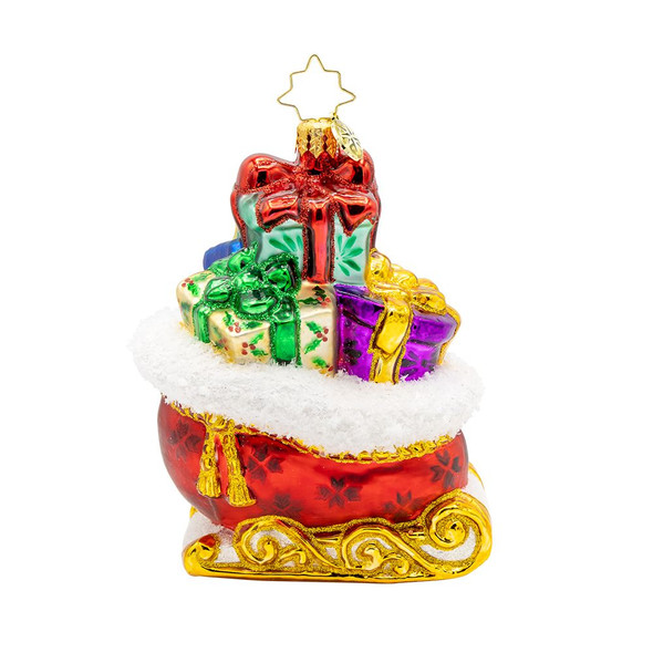 Radko Sleighful of Wonders Ornament