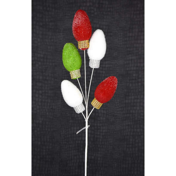 Light Bulbs Spray Multi 24"