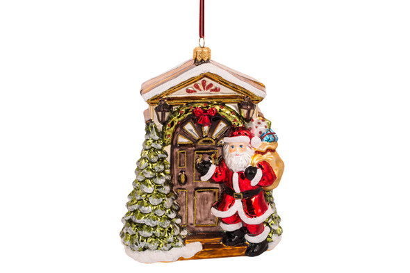 Huras Family Look Who's Knocking at the Door! Ornament