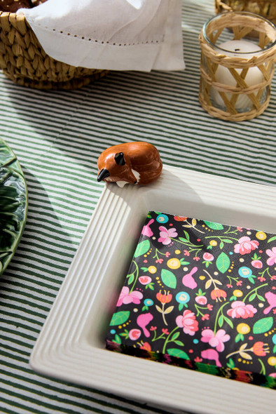 Pink Birdies Cocktail Napkin