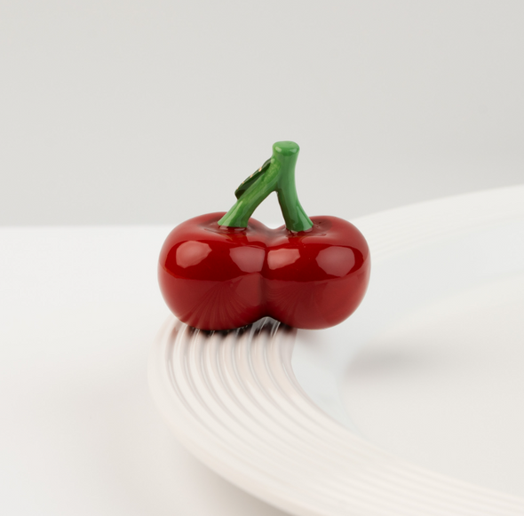 Nora Fleming Cherry Cherries Mini