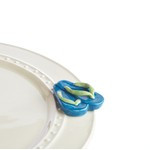 Nora Fleming Flip Flops Mini, sunning & funning!