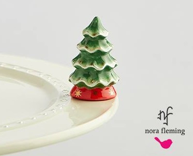 Nora Fleming Christmas Tree Mini, O'Tannenbaum  