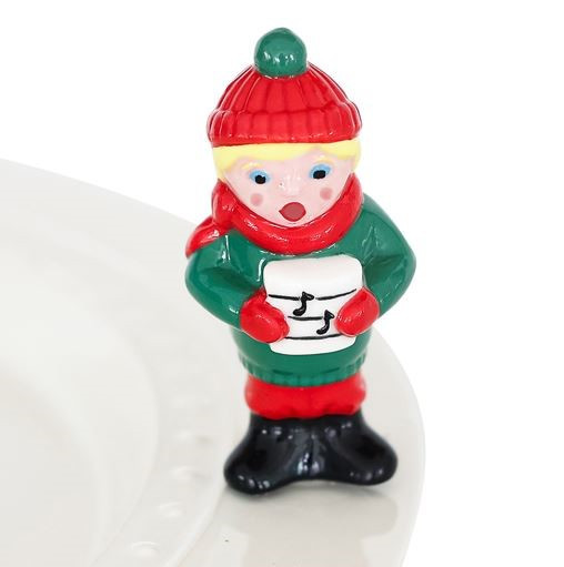 Nora Fleming Fa-La-La Caroler Mini