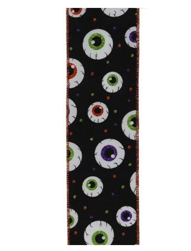 Halloween Eyeball Ribbon