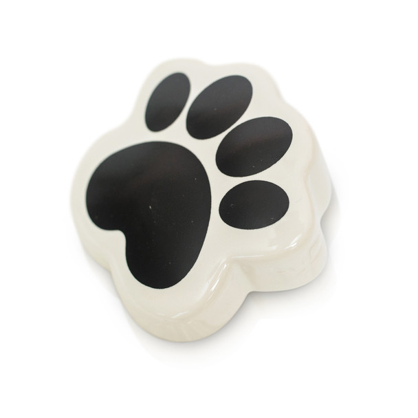 Nora Fleming it's paw-ty time (paw print) Mini 