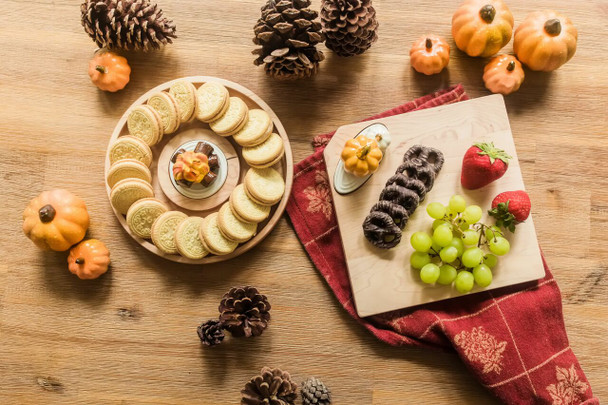 Nora Fleming Maple Cheese Board  