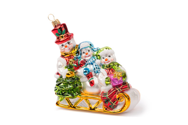 Huras Family Together Forever Snowy Family Ornament