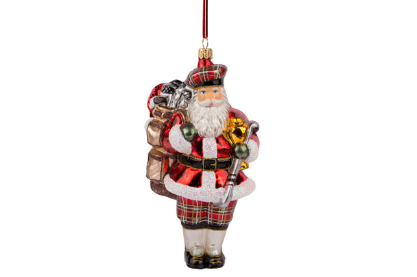 Huras Family Hole-in-one Santa Ornament