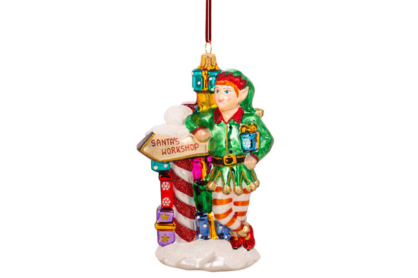 Huras Family This Elf Has Plans Ornament  