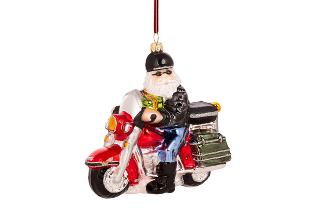 Huras Family Riding Through The Snow Ornament  