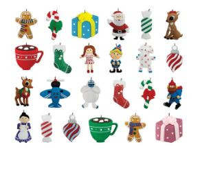 Old World Rudolph Advent Calendar And Ornaments