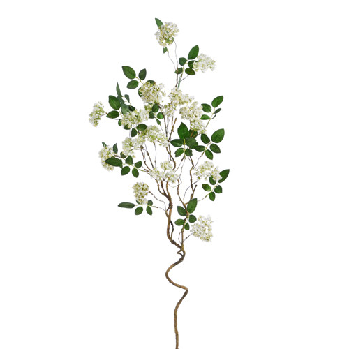 White Blossom Spray 41"