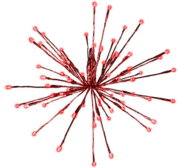 LED 3D Red on Red Radiant Blast 24"  