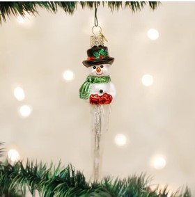 Icicle Snowman Ornament
