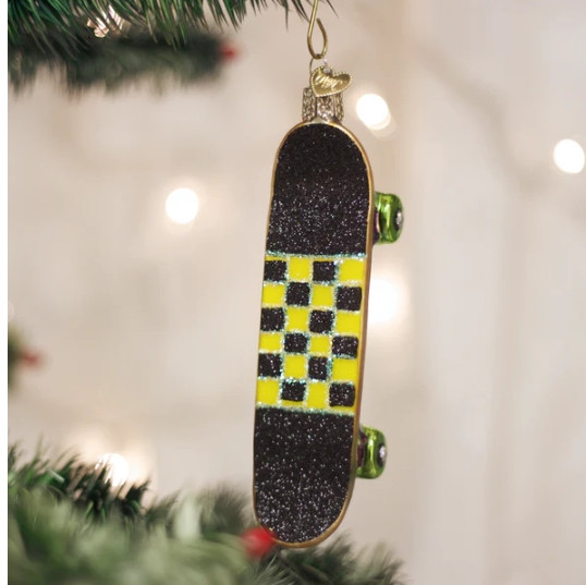 Skateboard Ornament