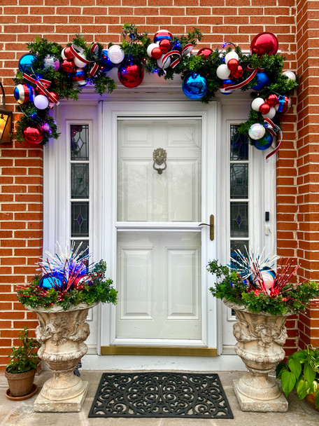 LED Radiant Blast Red 16"