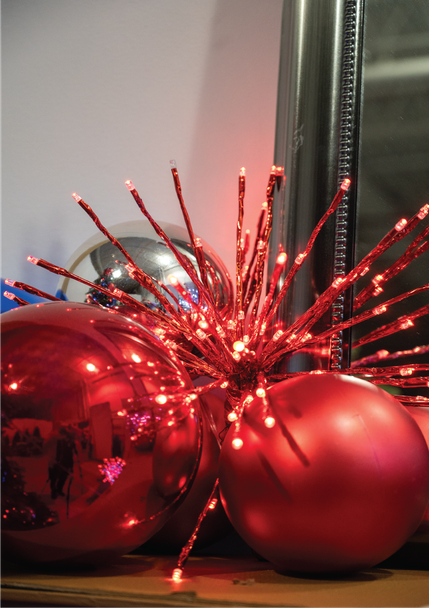 LED Radiant Blast Red 16"