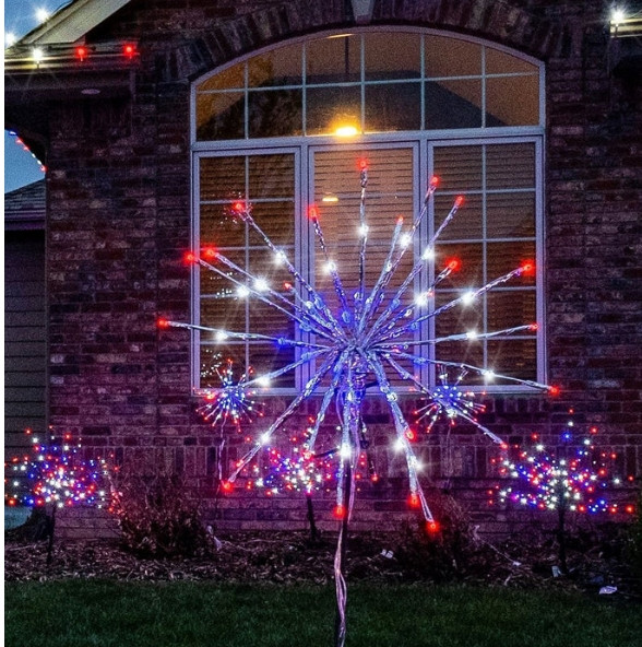 LED Radiant Blast Patriotic  24"