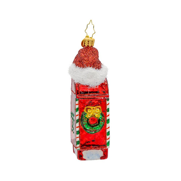 Radko North Pole Postbox Ornament