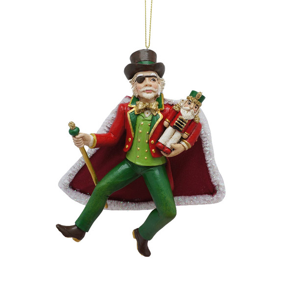 Drosselmeyer Resin Ornament 6"