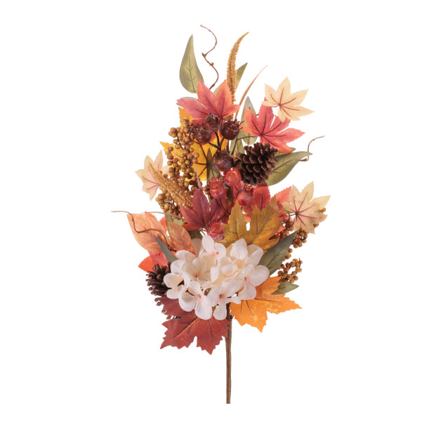 Fall Hydrangea Spray 31.5"