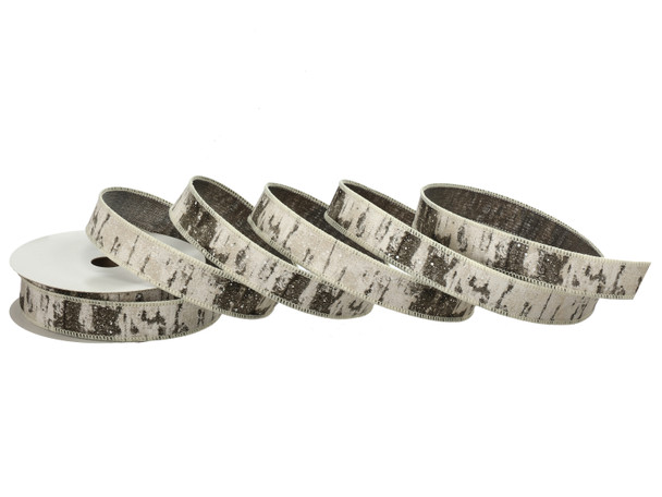 Birch Mesh Ribbon 1" X10yd.
