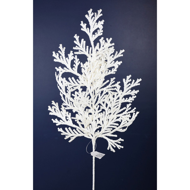 White Flat Cedar Spray