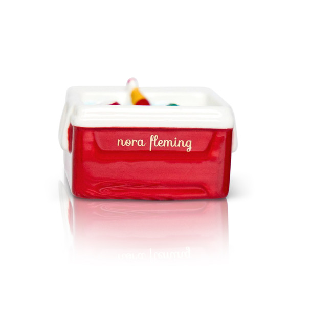 Nora Fleming ice cold (vintage cooler) mini