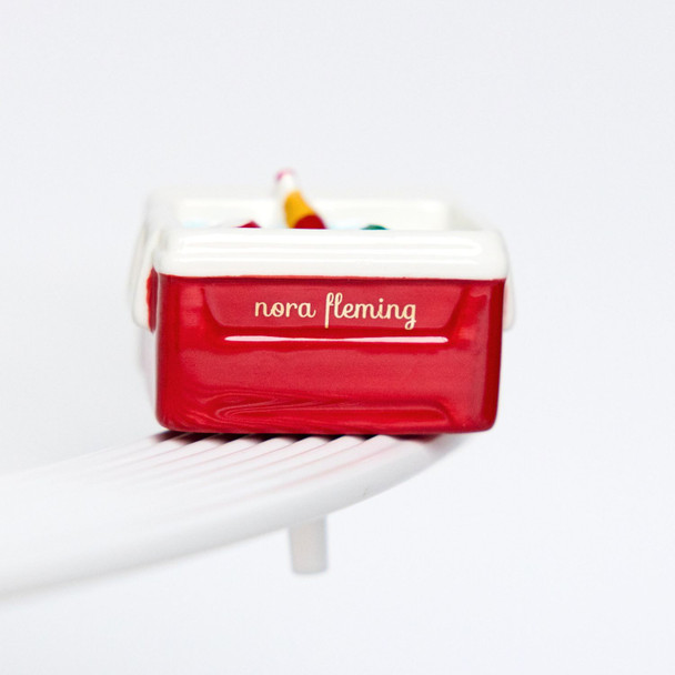 Nora Fleming ice cold (vintage cooler) mini