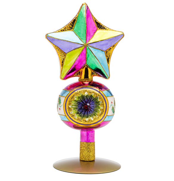 Huras Family Pinnacle Radiance Tree Topper European Blown