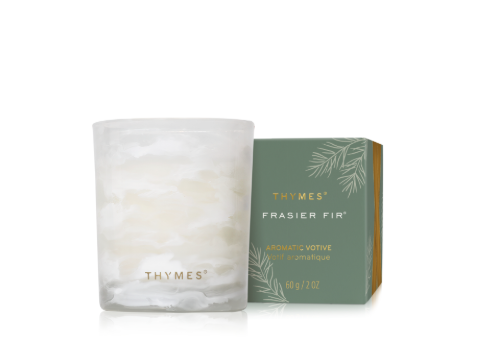 Thymes Frasier Fir Tidings Boxed Votive 2 oz.