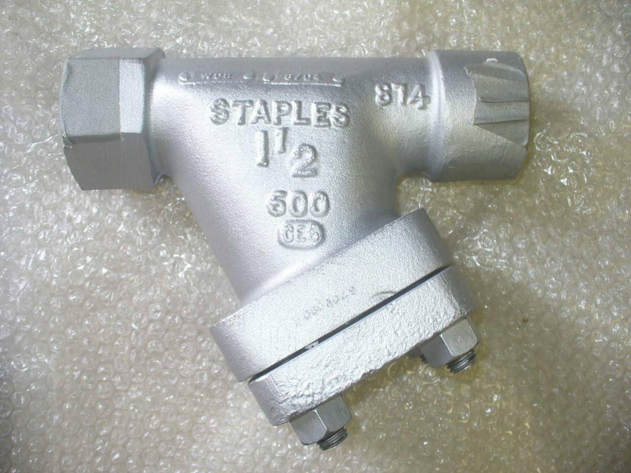 STAPLES & PFEIFFER INC. STRAINER SEDIMENT P/N 142SW1.5600.020SS Size